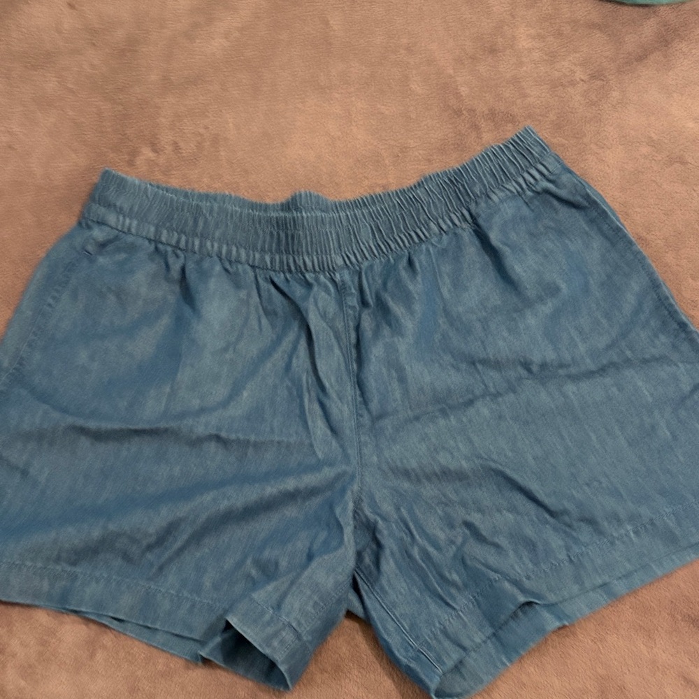 Calvin Klein Jeans Blue Denim Shorts
